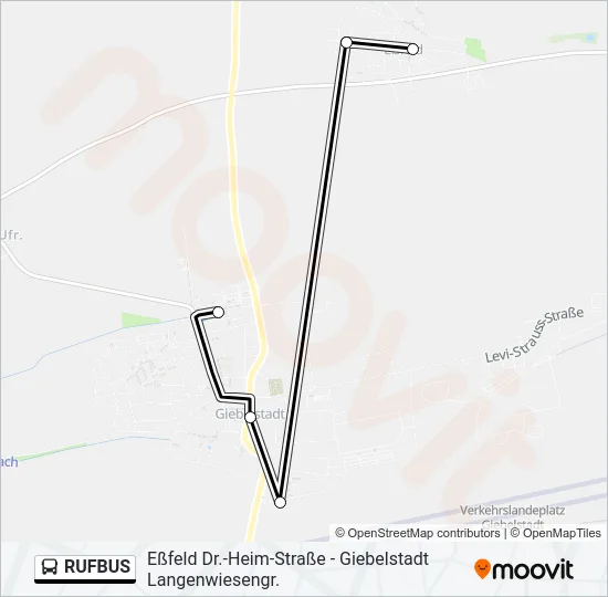 RUFBUS  Line Map
