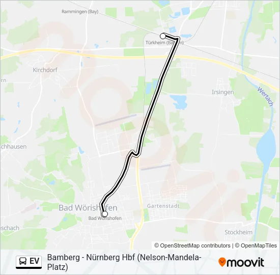 EV Bus Line Map