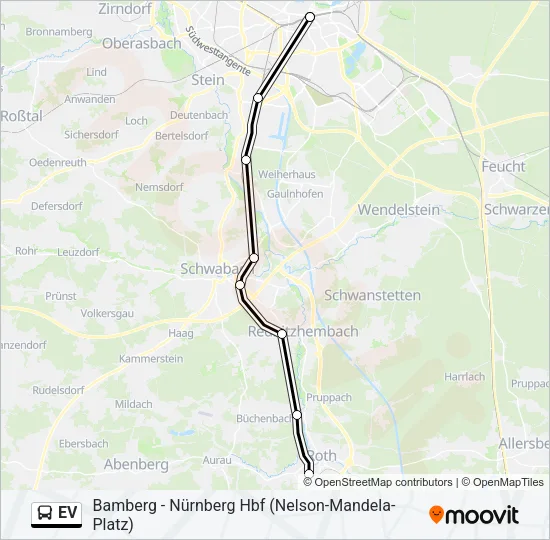 EV Bus Line Map