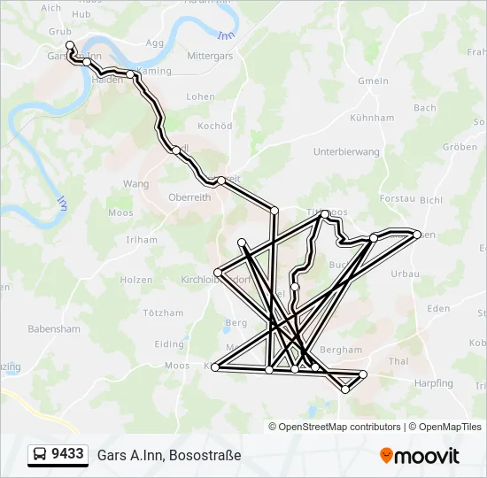 9433  Line Map