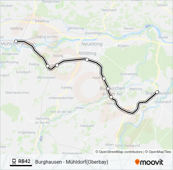 RB42  Line Map