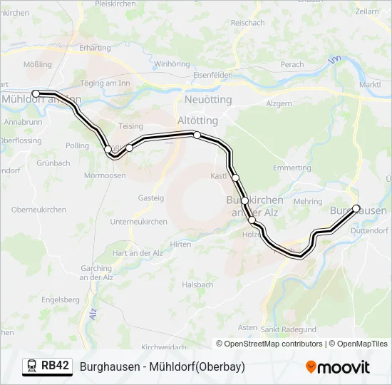 RB42  Line Map
