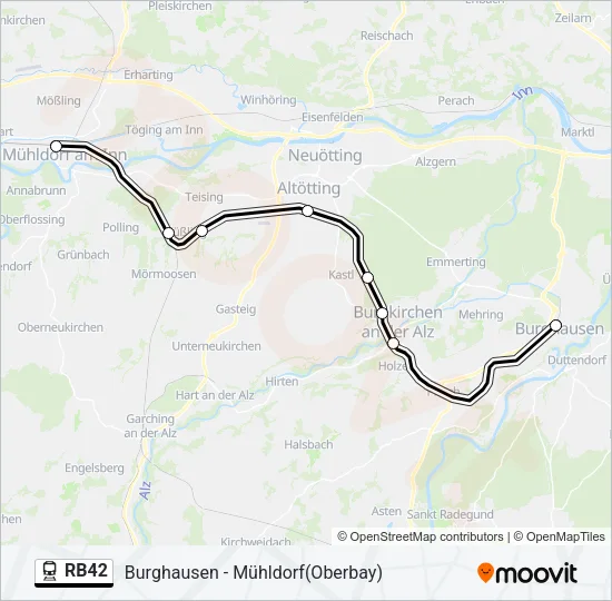 RB42  Line Map