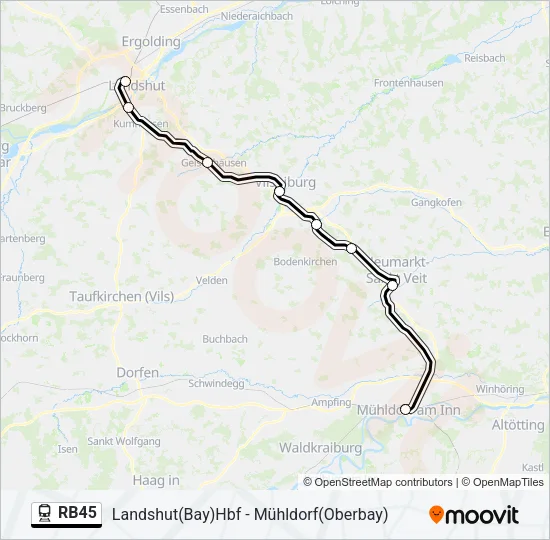 RB45  Line Map