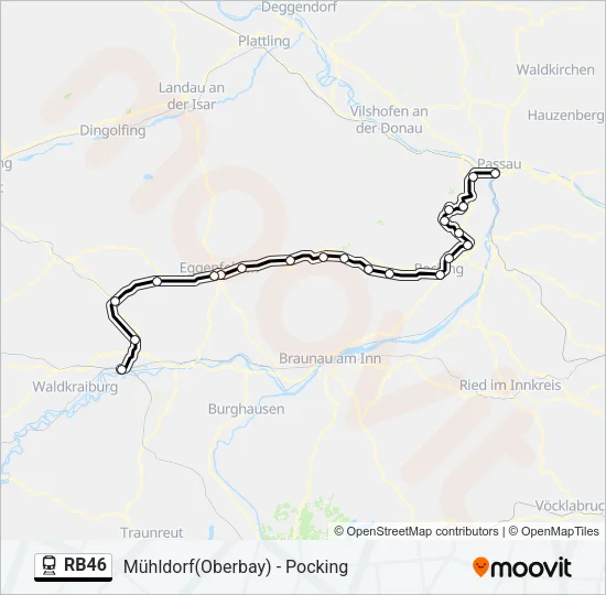 RB46  Line Map
