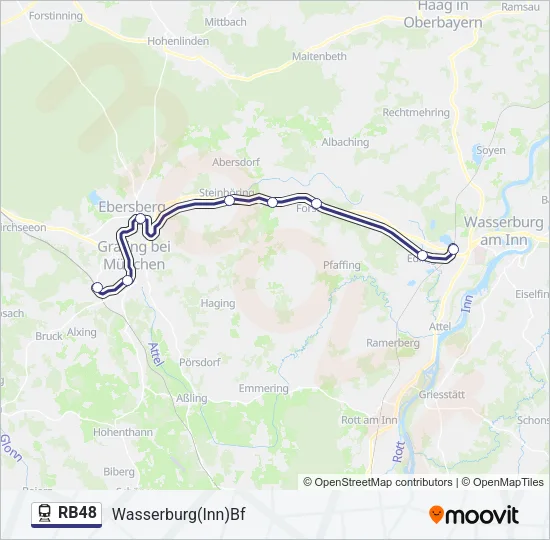 RB48  Line Map