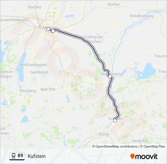 89 Train Line Map