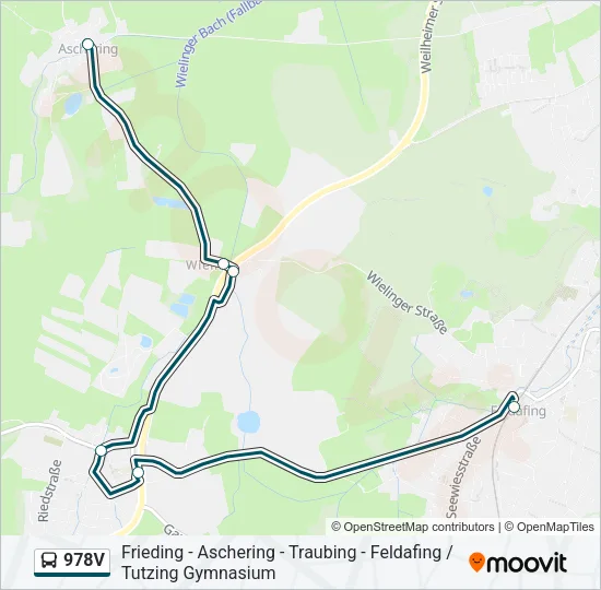 978V Bus Line Map