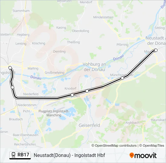 RB17  Line Map