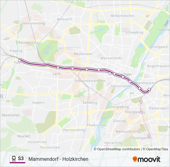 S3  Line Map