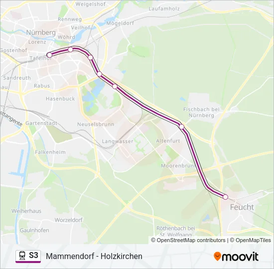 S3  Line Map