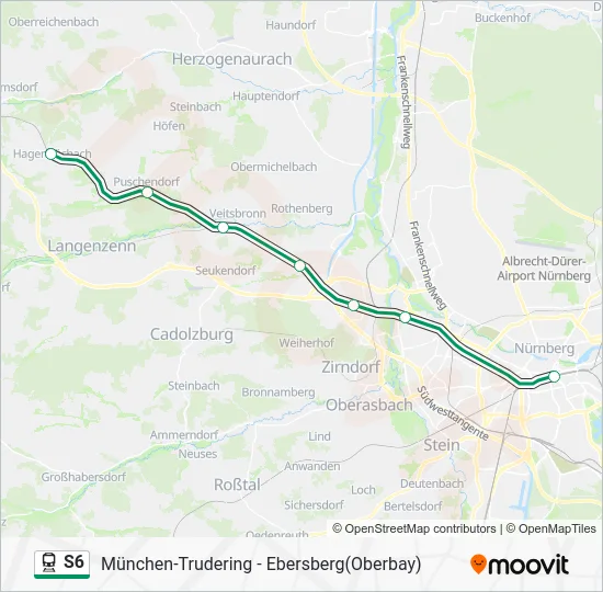  S6: карта маршрута