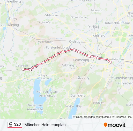 S20  Line Map