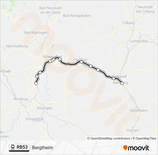  RB53: карта маршрута