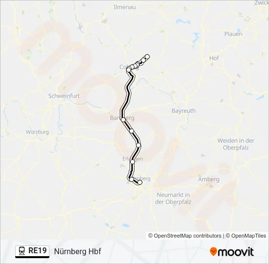 RE19  Line Map