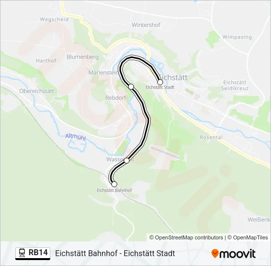 RB14  Line Map