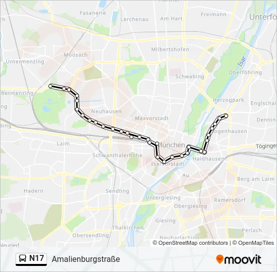 N17  Line Map