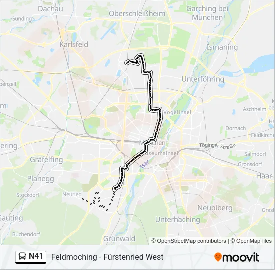 N41  Line Map