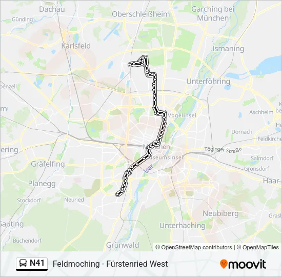 N41  Line Map