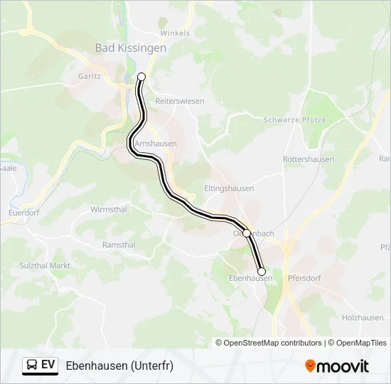 EV Bus Line Map