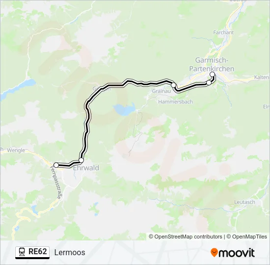 RE62  Line Map
