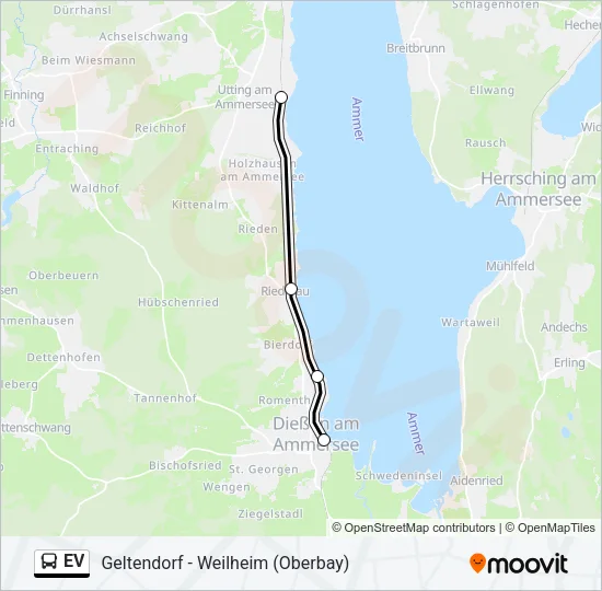 EV Bus Line Map