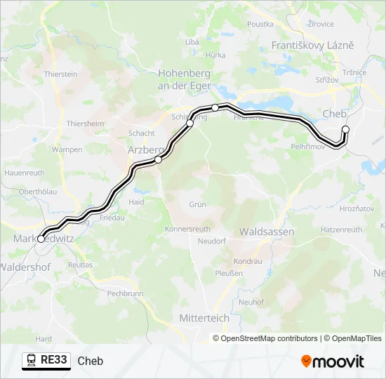 RE33  Line Map