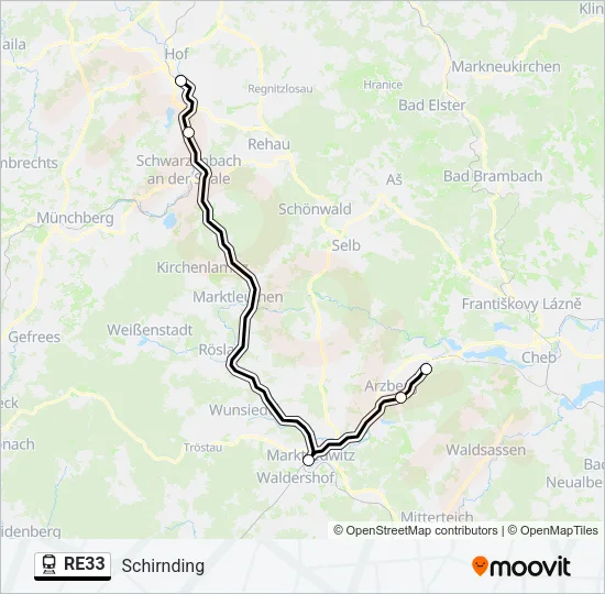 RE33  Line Map