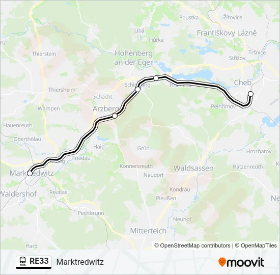 RE33  Line Map