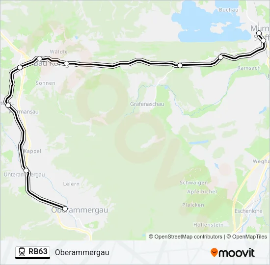 RB63  Line Map