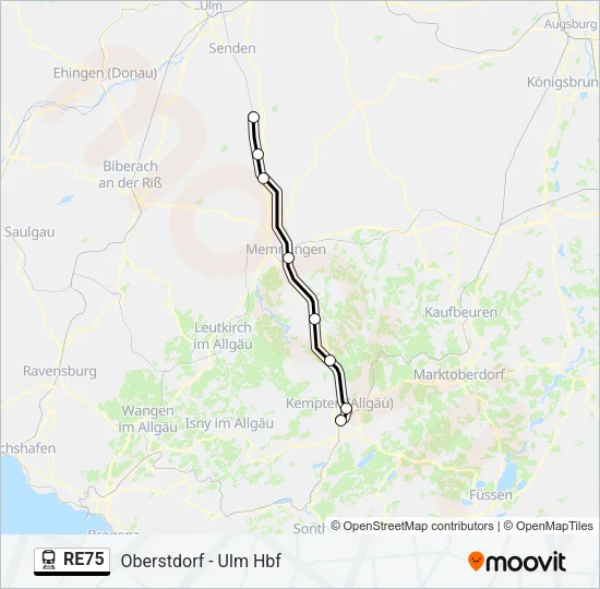 RE75  Line Map