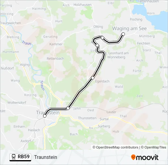 RB59  Line Map
