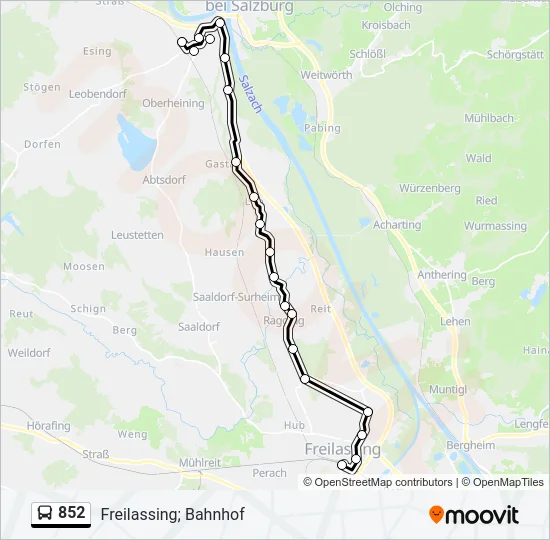 852  Line Map