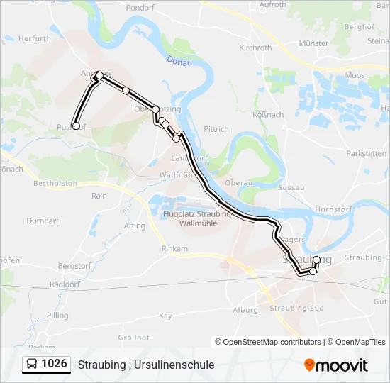 1026 Bus Line Map