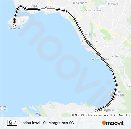 Поезд 7: карта маршрута