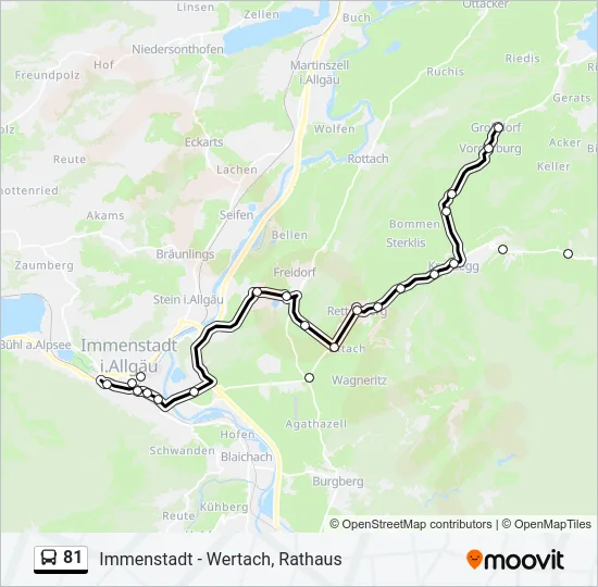 81  Line Map