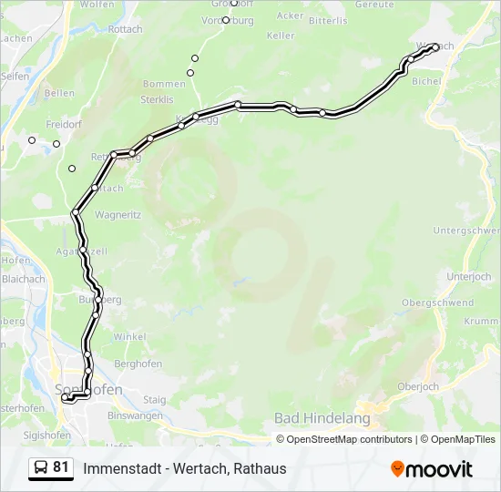 81  Line Map