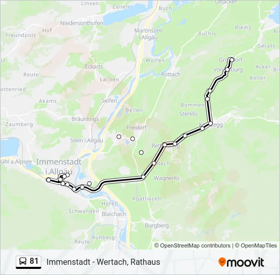 81  Line Map