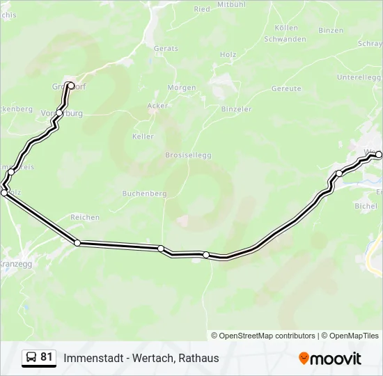 81  Line Map