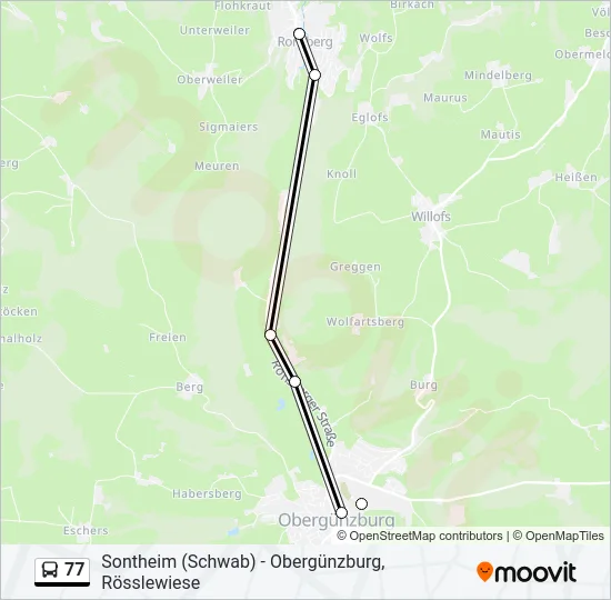 77  Line Map