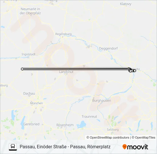 ZUSATZBUS L7 Bus Line Map