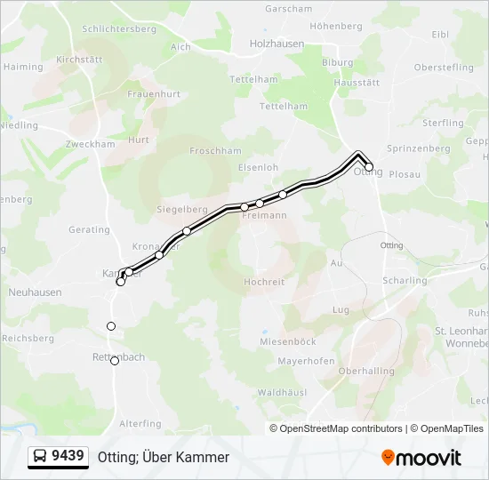 9439  Line Map