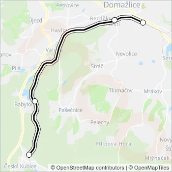 RB27 Train Line Map