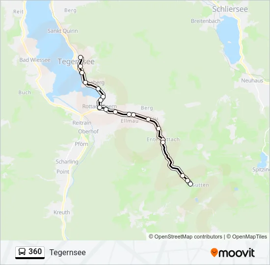 360 Bus Line Map