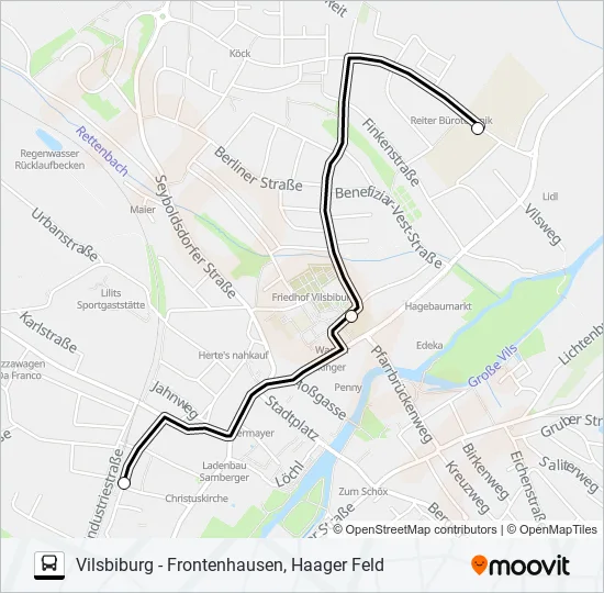 Автобус 403 / 2025: карта маршрута