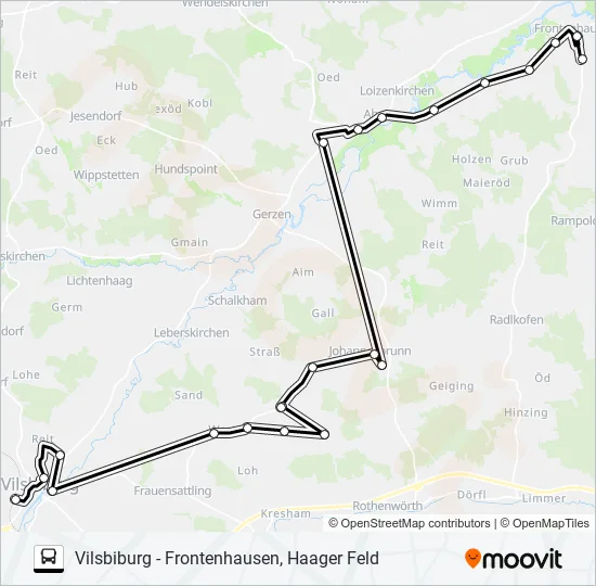 Автобус 403 / 2025: карта маршрута