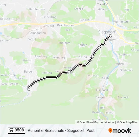 9508  Line Map