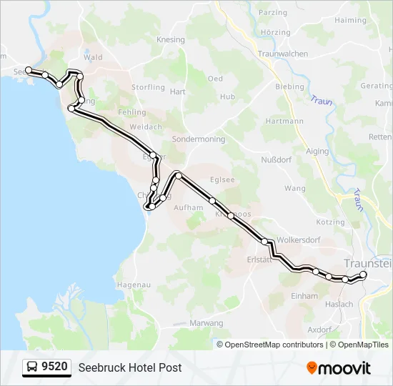 9520  Line Map