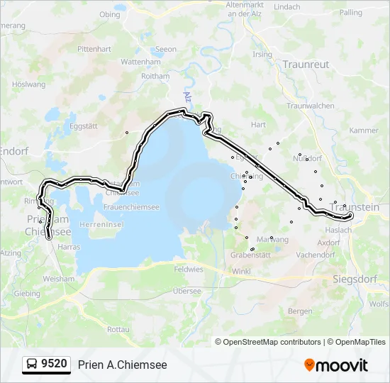  9520: карта маршрута