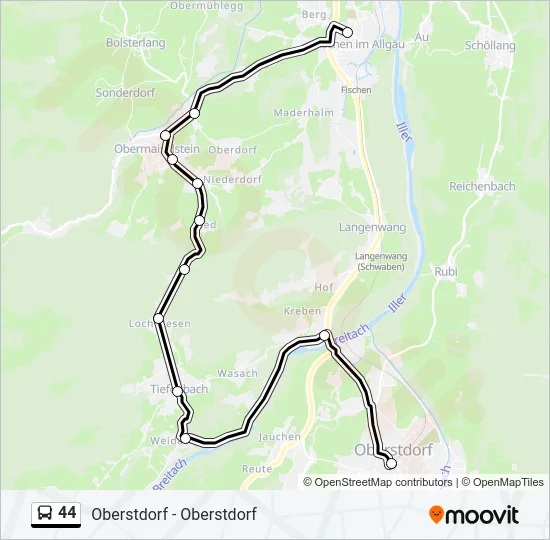 44  Line Map